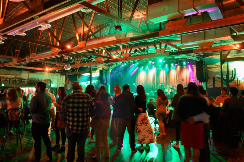 Audience at The Van Buren Concert