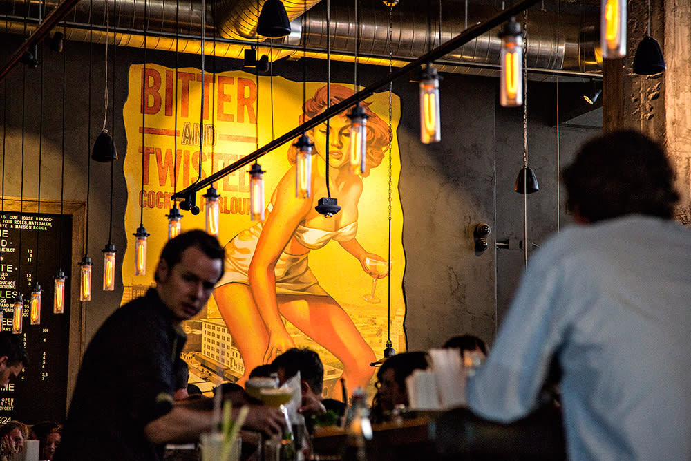 Interior at Bitter & Twisted Cocktail Parlour in Phoenix, AZ