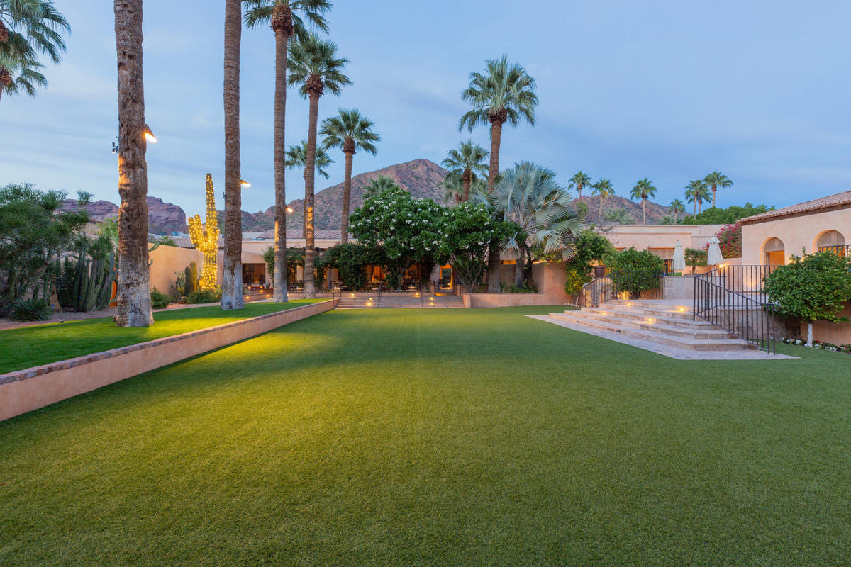 Vernadero Lawn at Royal Palms Resort and Spa