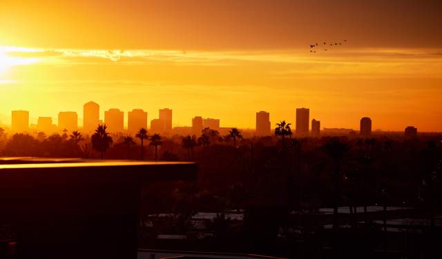 Rooftop views at théa at The Global Ambassador