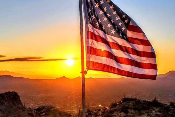 US Flag UGC Header